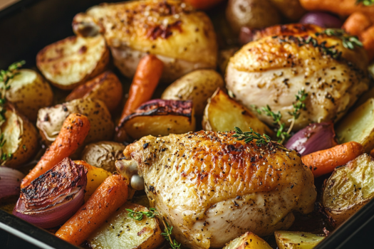 Baked Chicken with Vegetables