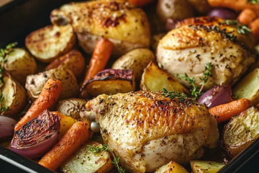 Baked Chicken with Vegetables