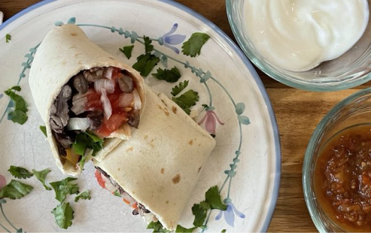 Black Bean Burrito