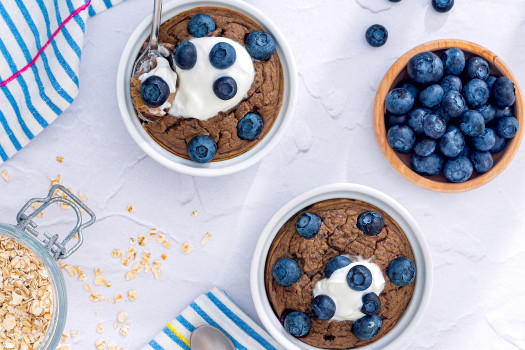 Blueberry Baked Oats