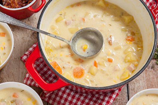 Cheese and Corn Chowder