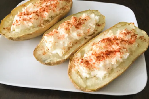 Cheese Stuffed Potatoes