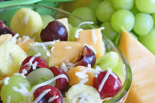 Cherry, Melon, & Grape Salad