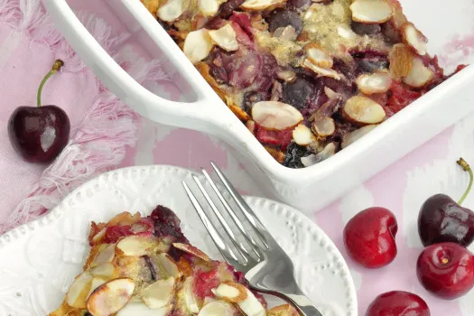 Cherry Puff Pancake