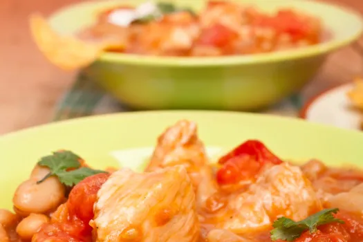 Chicken Soup with Chiles