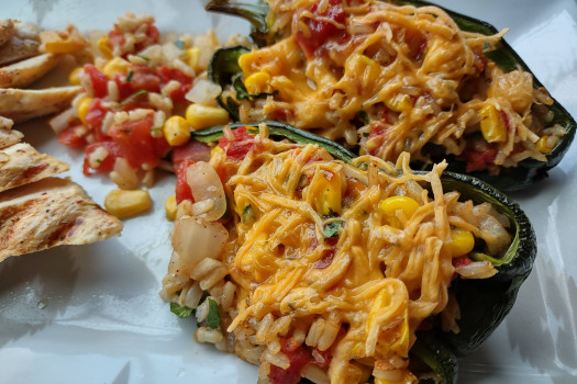 Corn and Pepper Cups