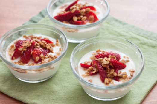 Crunchy Berry Parfait