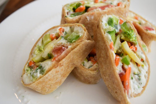 Crunchy Vegetable Wraps