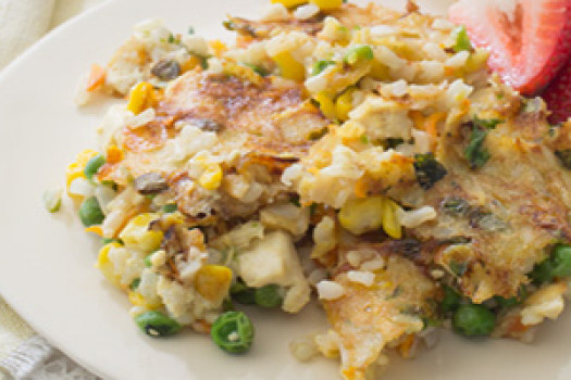 Crusty Rice with Tofu and Vegetables