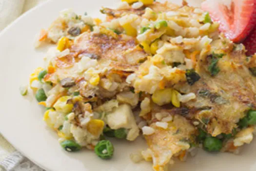 Crusty Rice with Tofu and Vegetables
