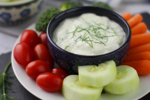 Cucumber, Yogurt and Herb Dip
