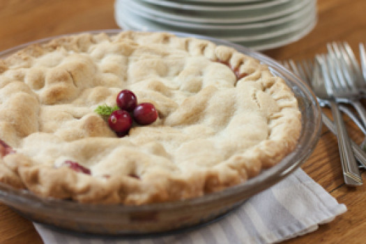 Deep Dish Apple Cranberry Pie