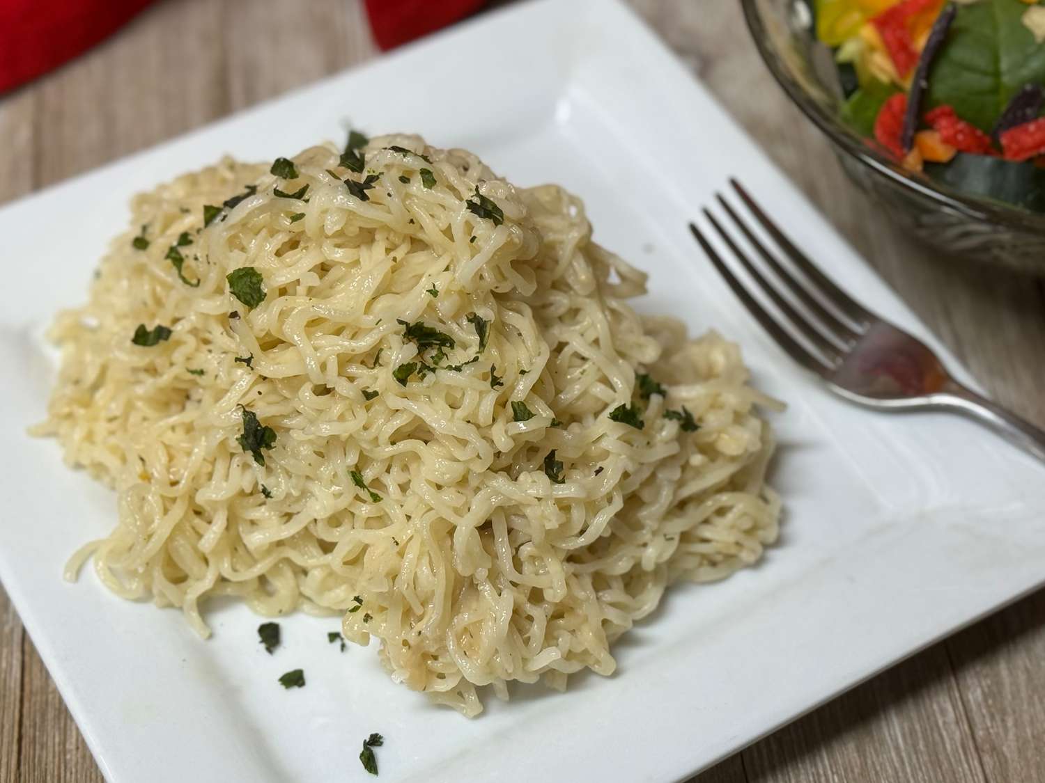 Easy Parmesan Garlic Ramen