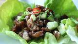 Easy Peking Duck Lettuce Cups