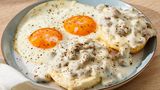 Easy Sausage Gravy and Biscuits
