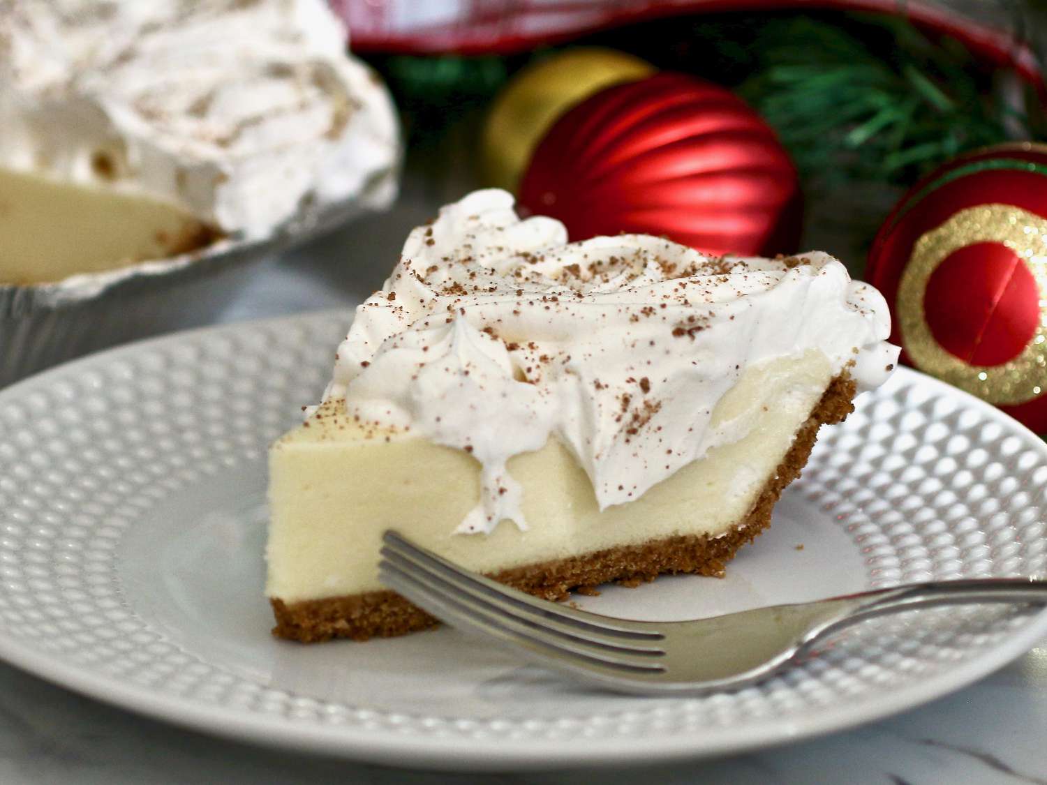 Eggnog Pie