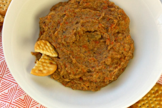 Eggplant and Pepper Dip