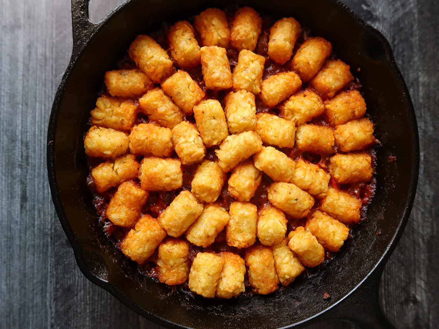 Fiesta Tater Tot Casserole