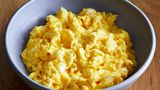 Fluffy Microwave Scrambled Eggs