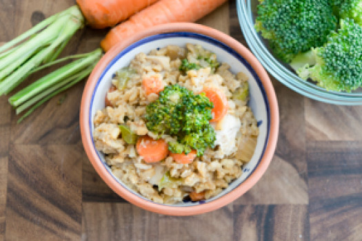 Fried Rice with Chicken and Vegetables