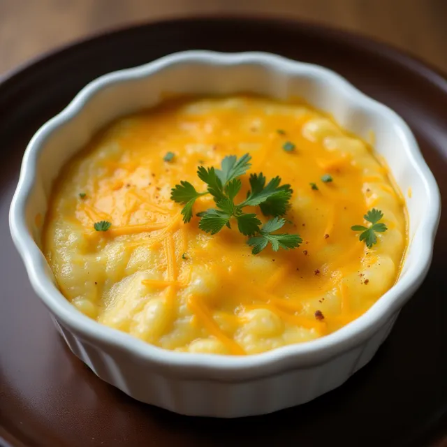 Kentucky Garlic Cheese Grits
