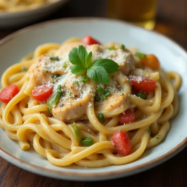 Creamy Cajun Chicken Pasta