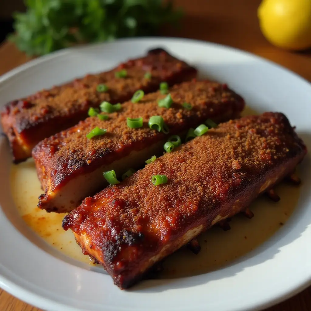 Not-Your-Everyday Smoked Pork Spare Ribs