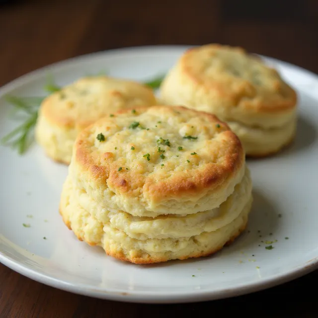 Parmesan Chive Biscuits