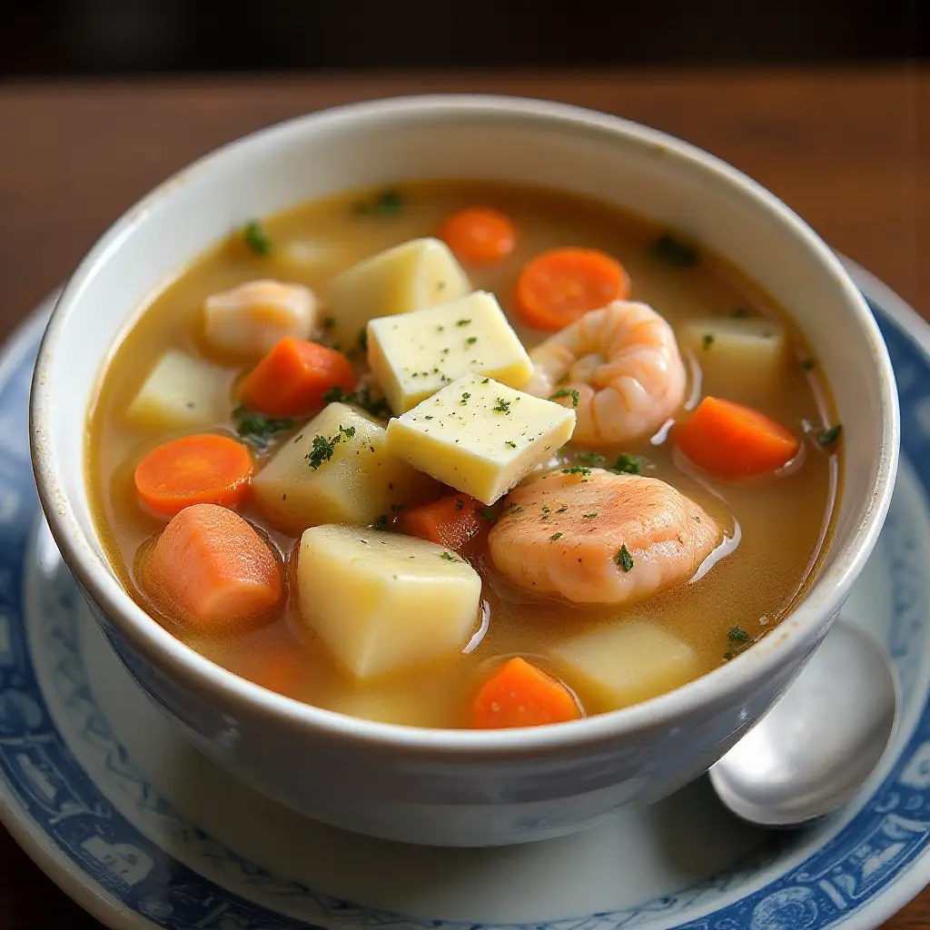 Mom's Nova Scotia Seafood Chowder