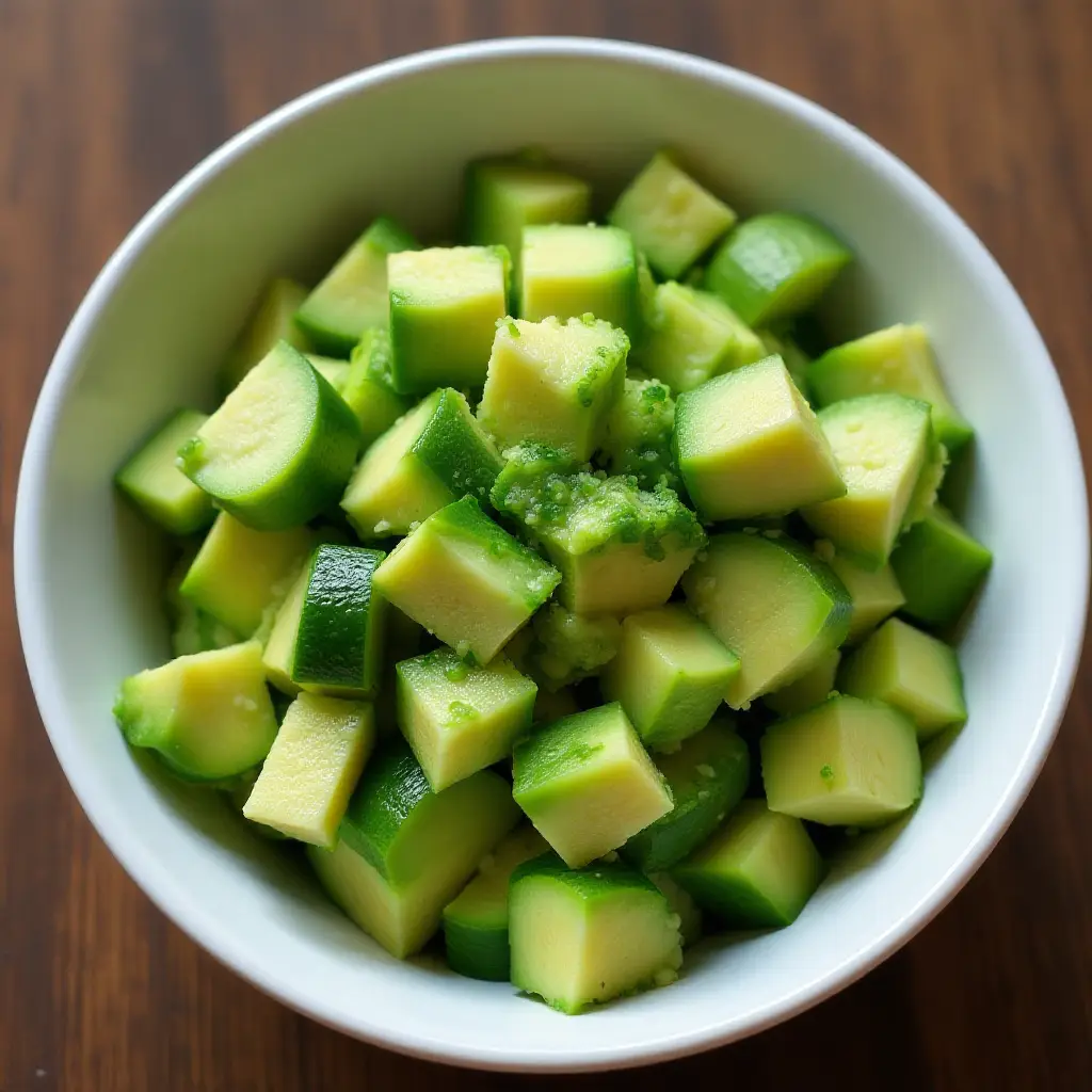 Cucumber and Avocado Salad