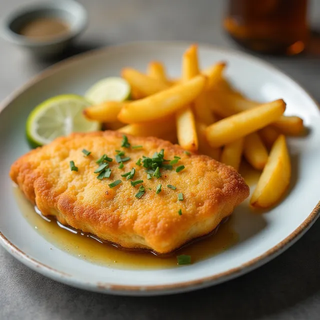 Air Fryer Fish and Chips