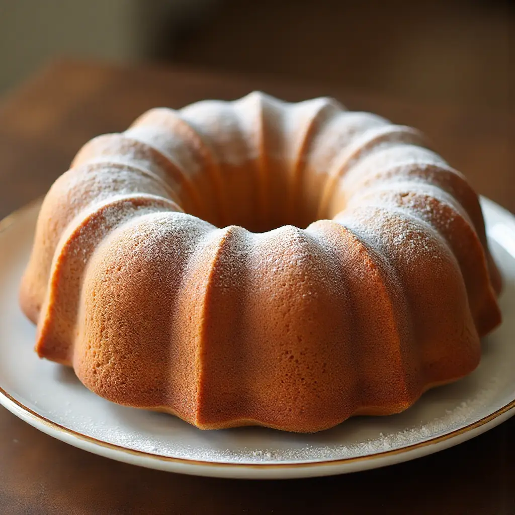 Carrot Bundt Cake with Cream Cheese Filling