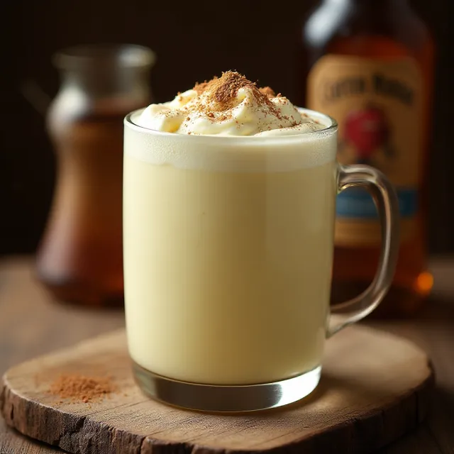Eggnog (Spiked with Rum)