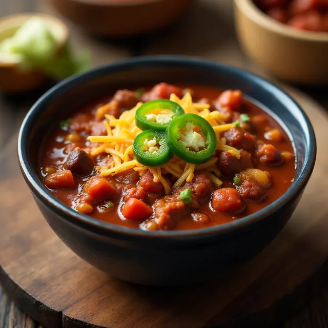 Spicy Slow-Cooked Beanless Chili