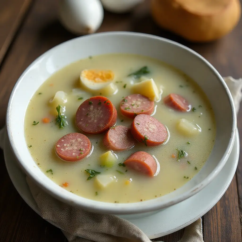 Easter White Borscht