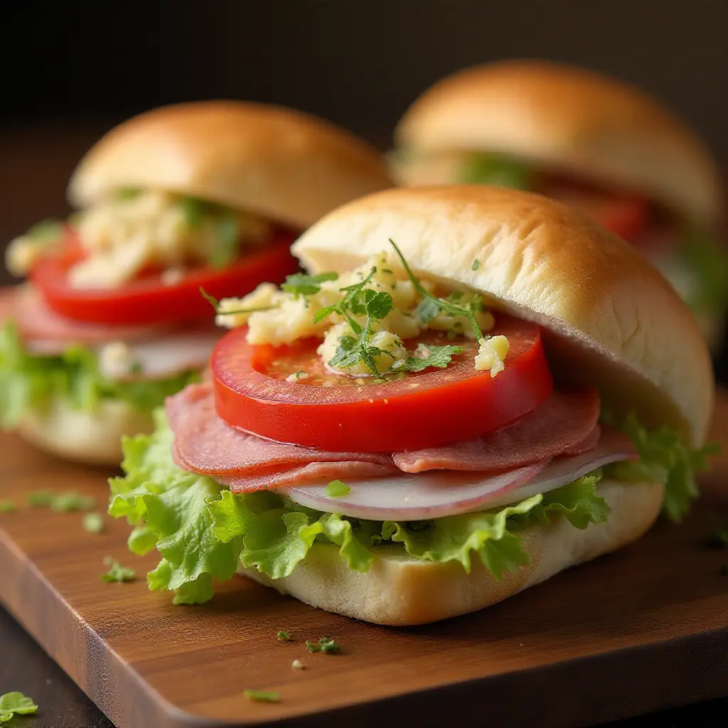 Chopped Italian-Style Sandwiches