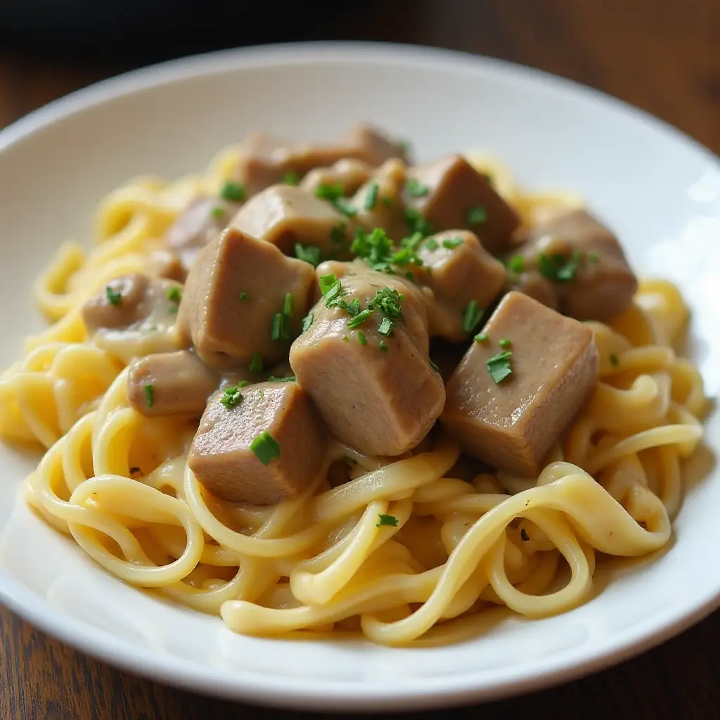 Instant Pot Beef Stroganoff