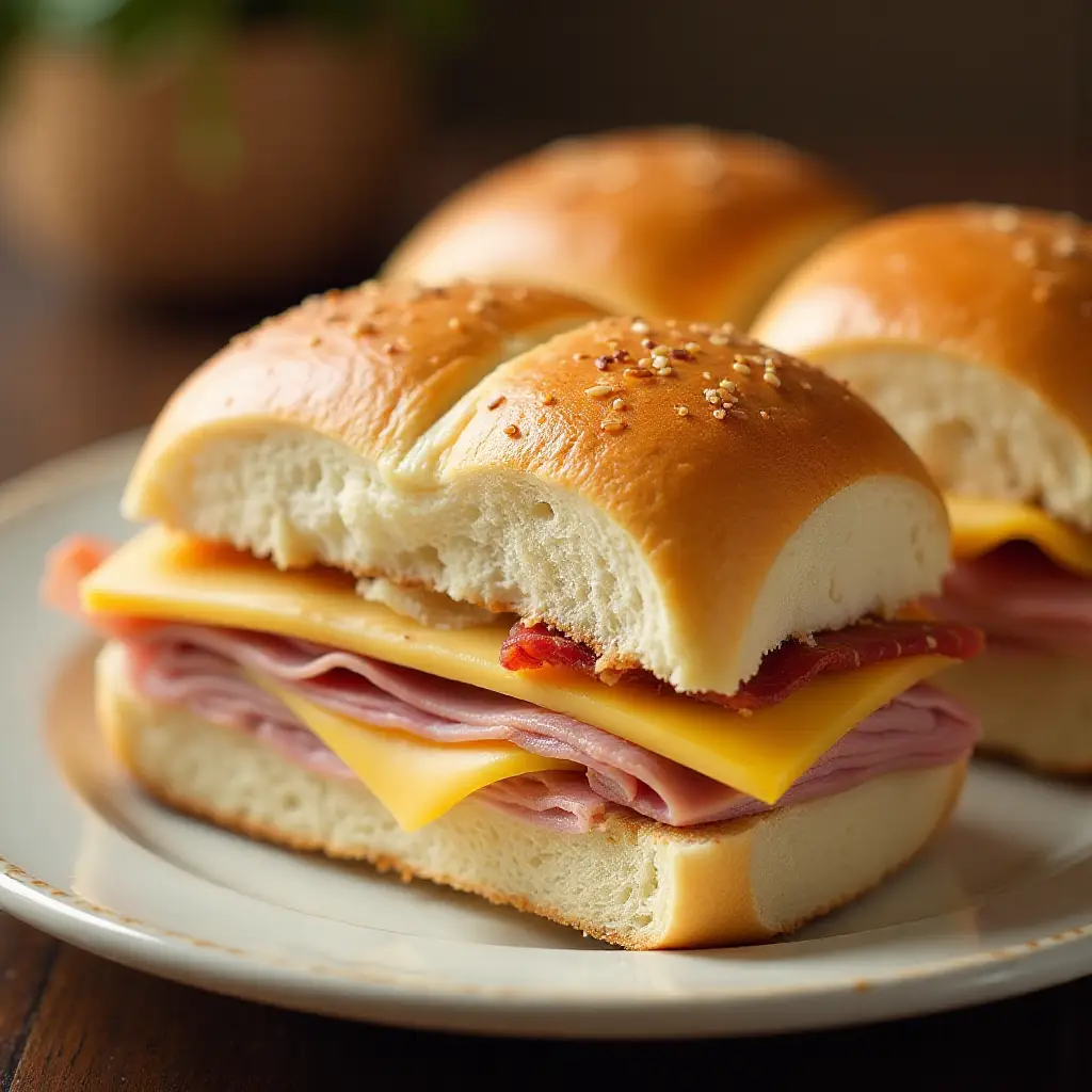 Baked Hawaiian Sandwiches
