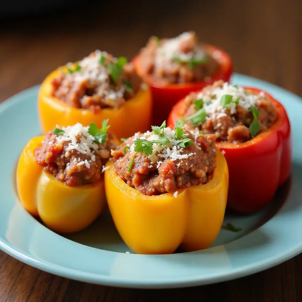 Healthier Stuffed Peppers