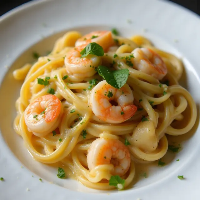 Shrimp Linguine