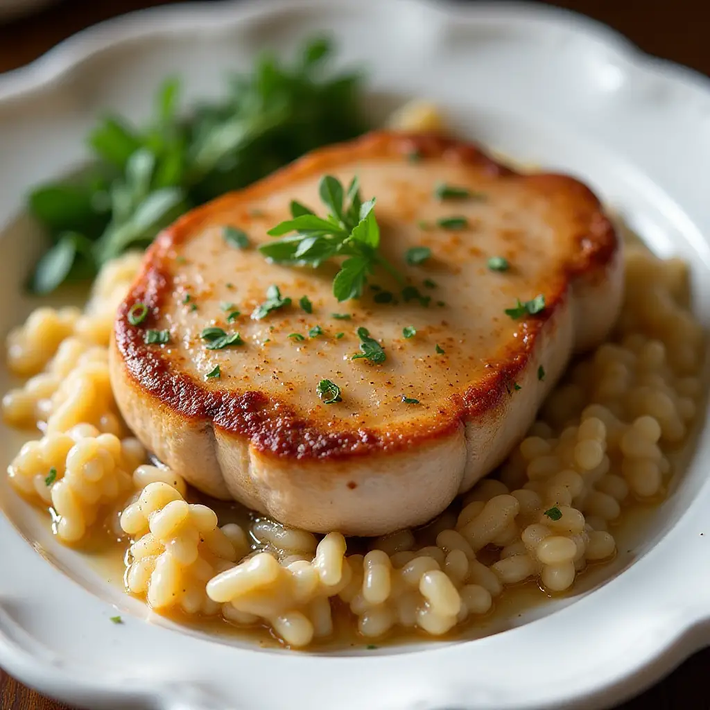 Consommé Pork Chops