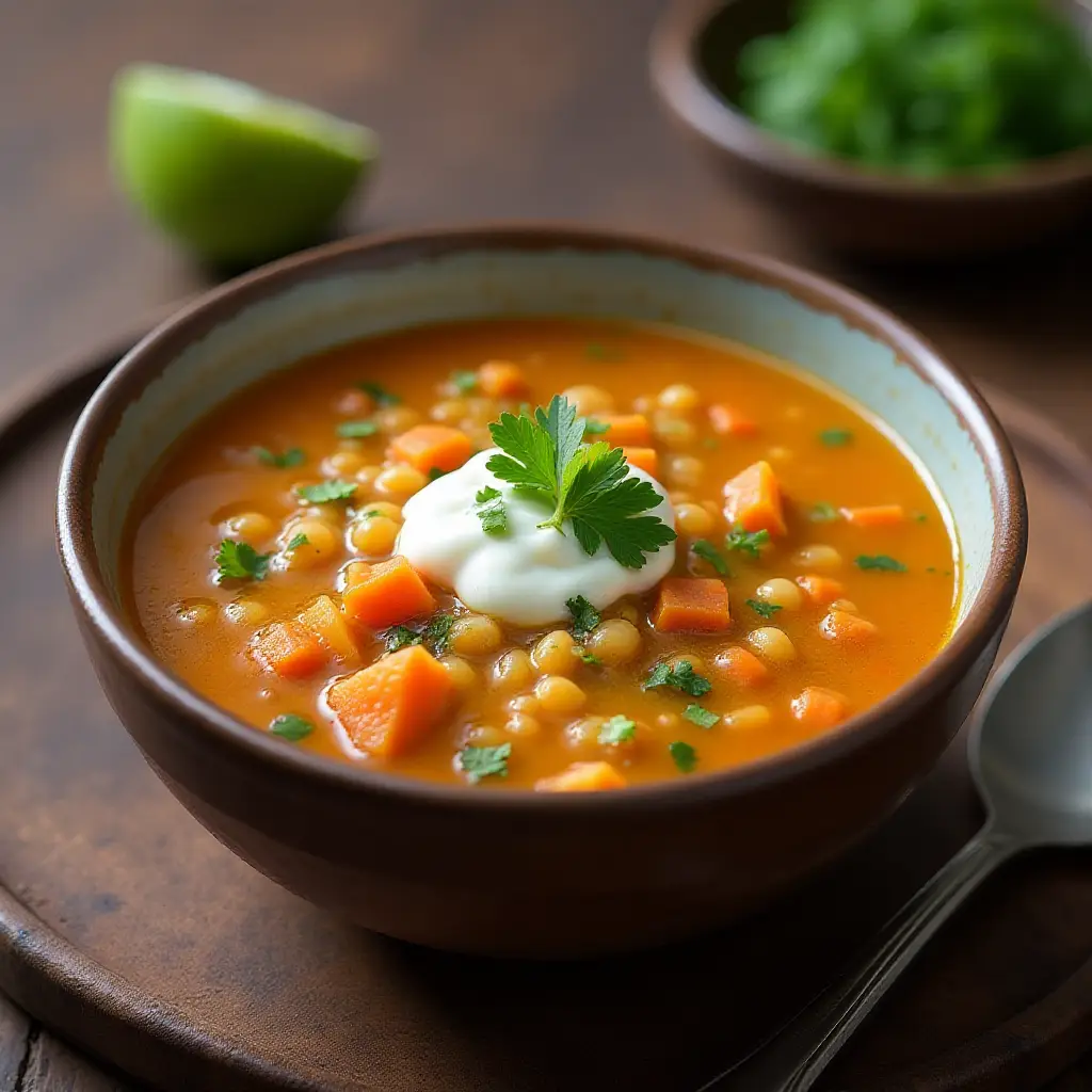 Ash-e-jow (Iranian/Persian Barley Soup)