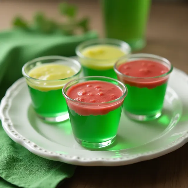 St. Patrick's Day Jell-O Shots