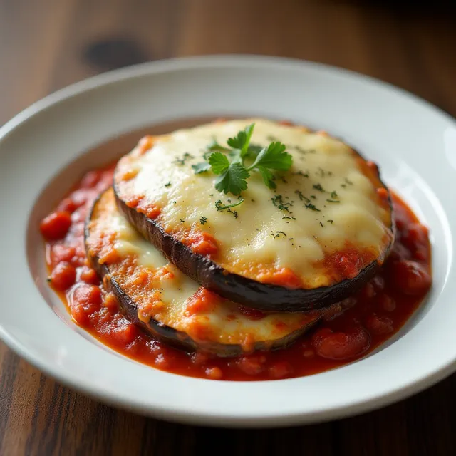 Slow Cooker Eggplant Parmesan