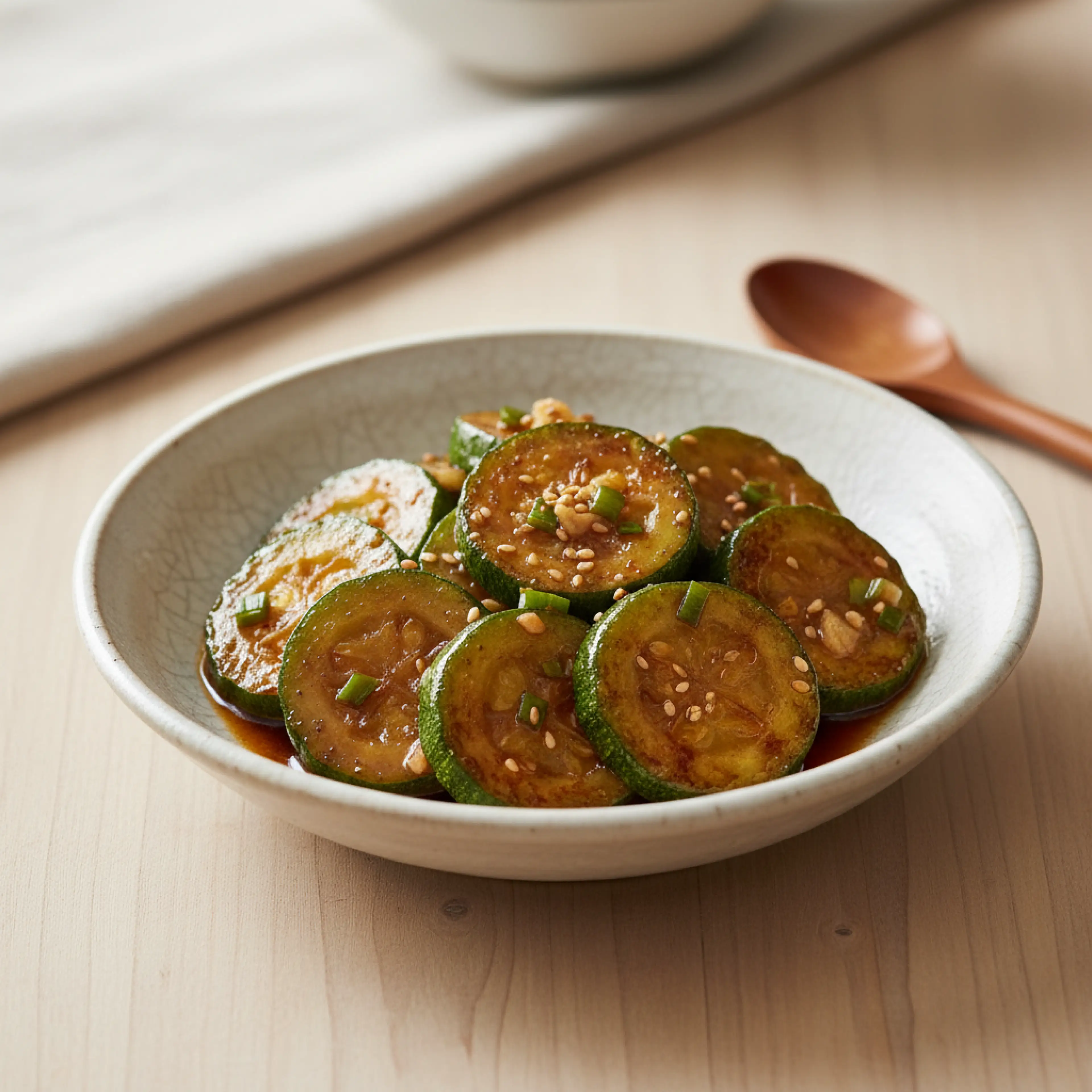 애호박 간장조림