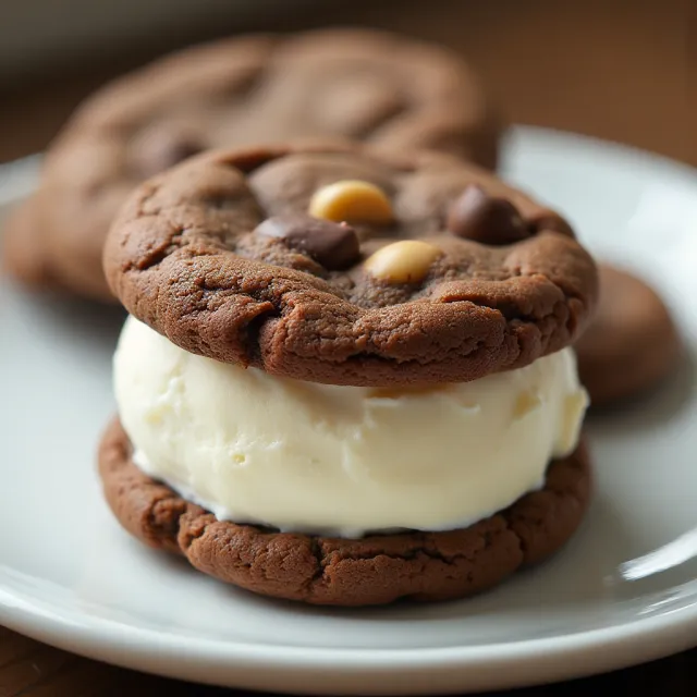 Cookie Ice Cream Sandwiches