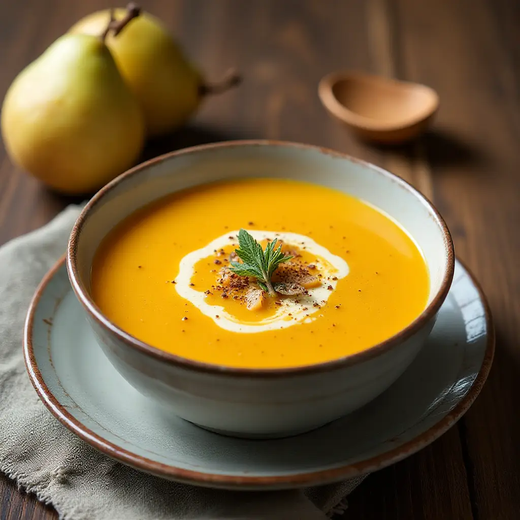 Instant Pot® Butternut Squash and Pear Soup