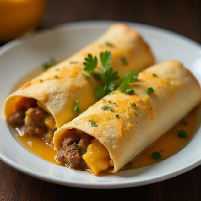 Tasty Breakfast Burritos