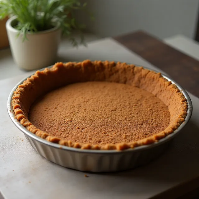 Healthier Graham Cracker Crust