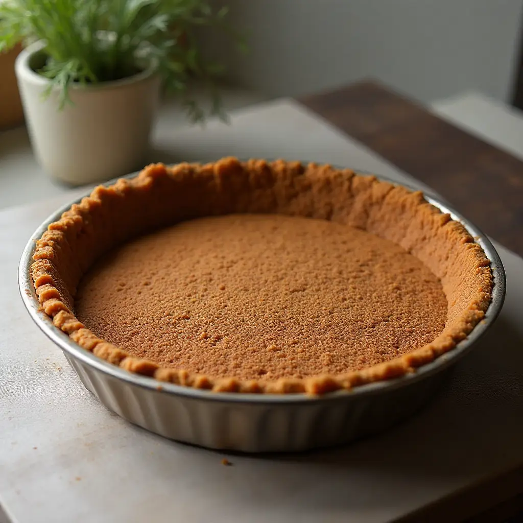 Healthier Graham Cracker Crust